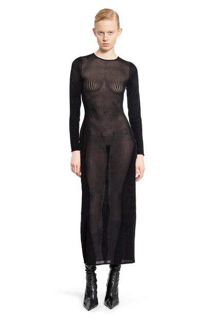 JEAN PAUL GAULTIER WOMAN BLACK DRESSES - Antonioli.eu