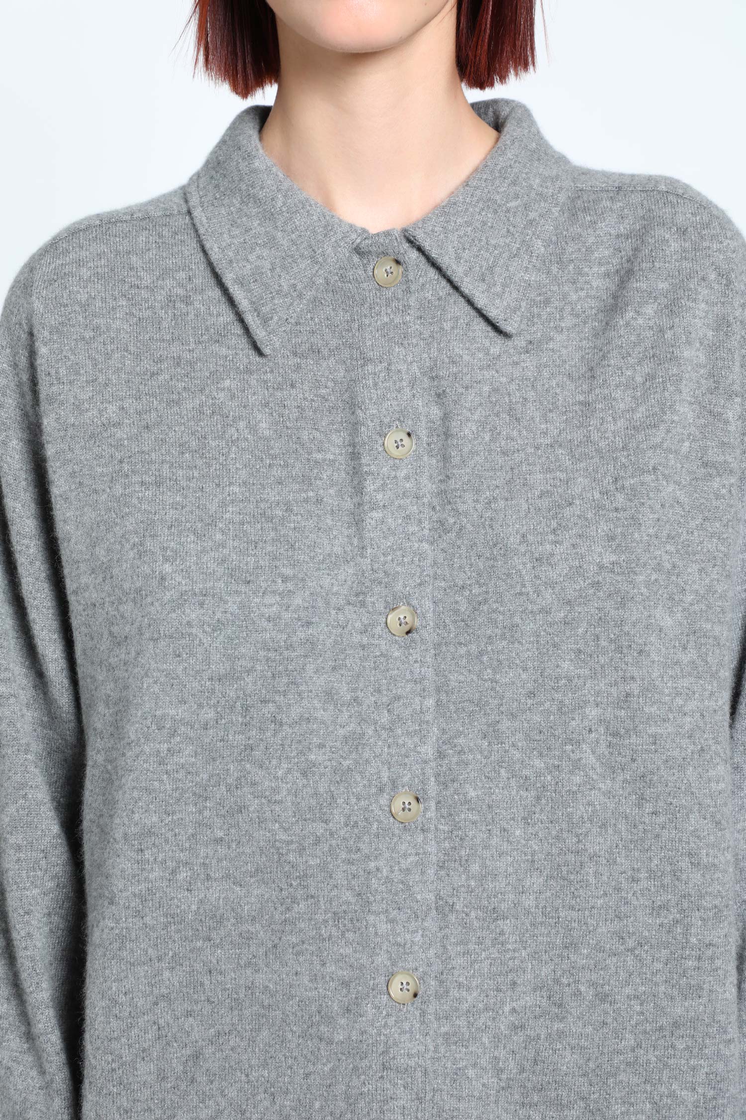 Raglan Sleeve Cashmere Cardigan - Antonioli.eu