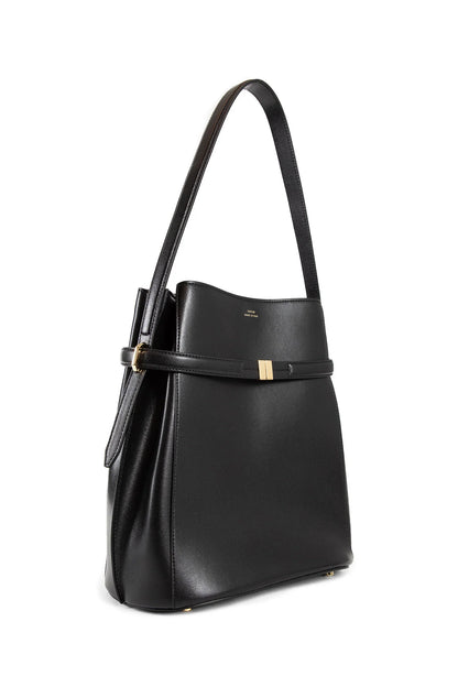 Belted leather bucket bag - Antonioli.eu