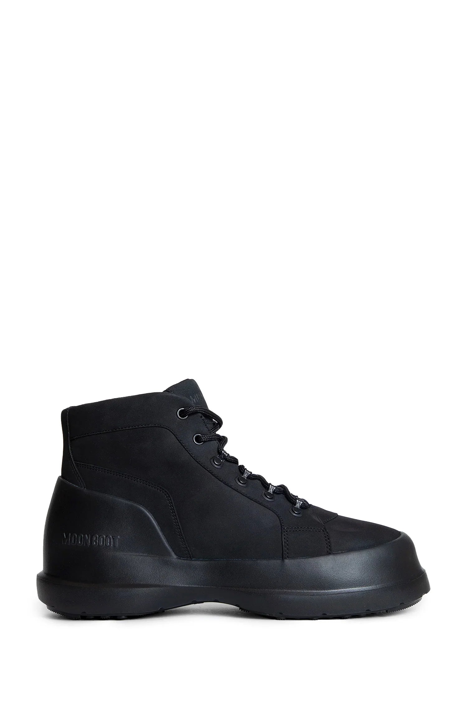 MOON BOOT MAN BLACK BOOTS - Antonioli.eu