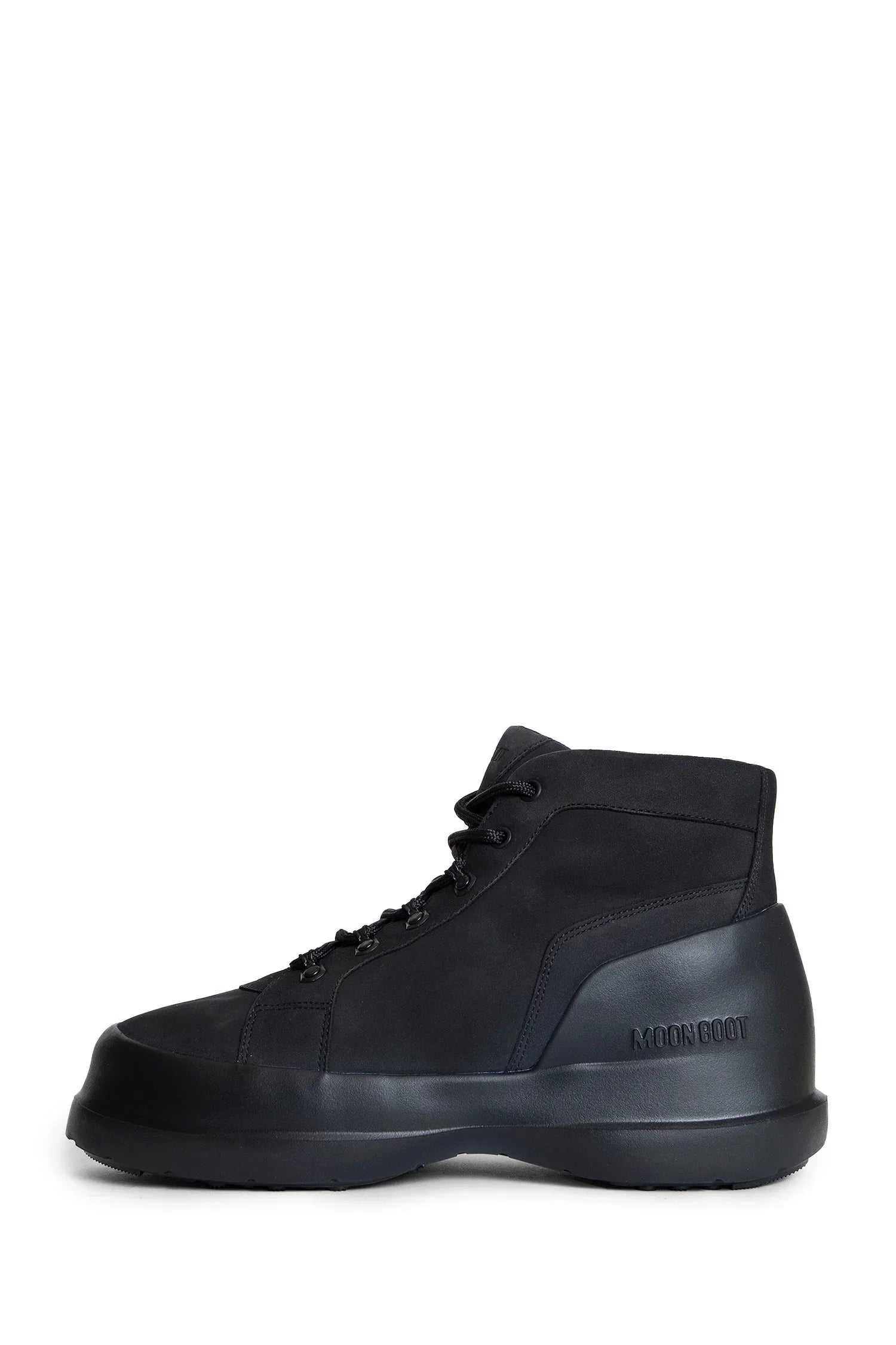 MOON BOOT MAN BLACK BOOTS - Antonioli.eu