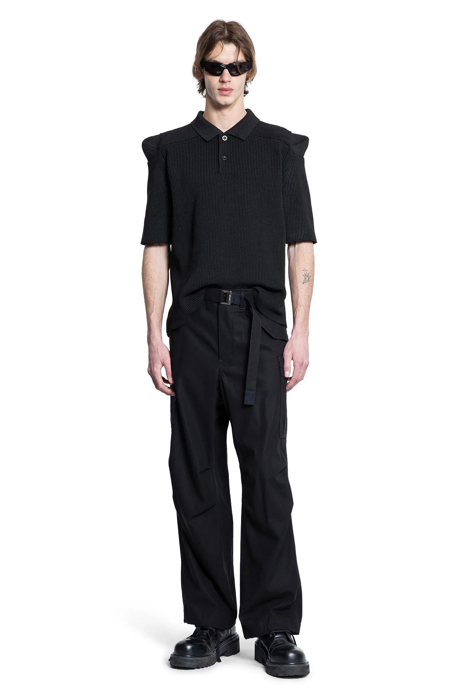 Cotton Twill Cargo Pants - Antonioli.eu
