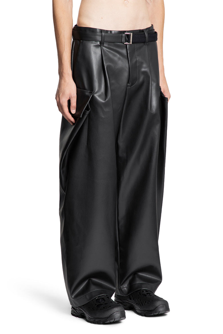 Faux Leather Pants - Antonioli.eu