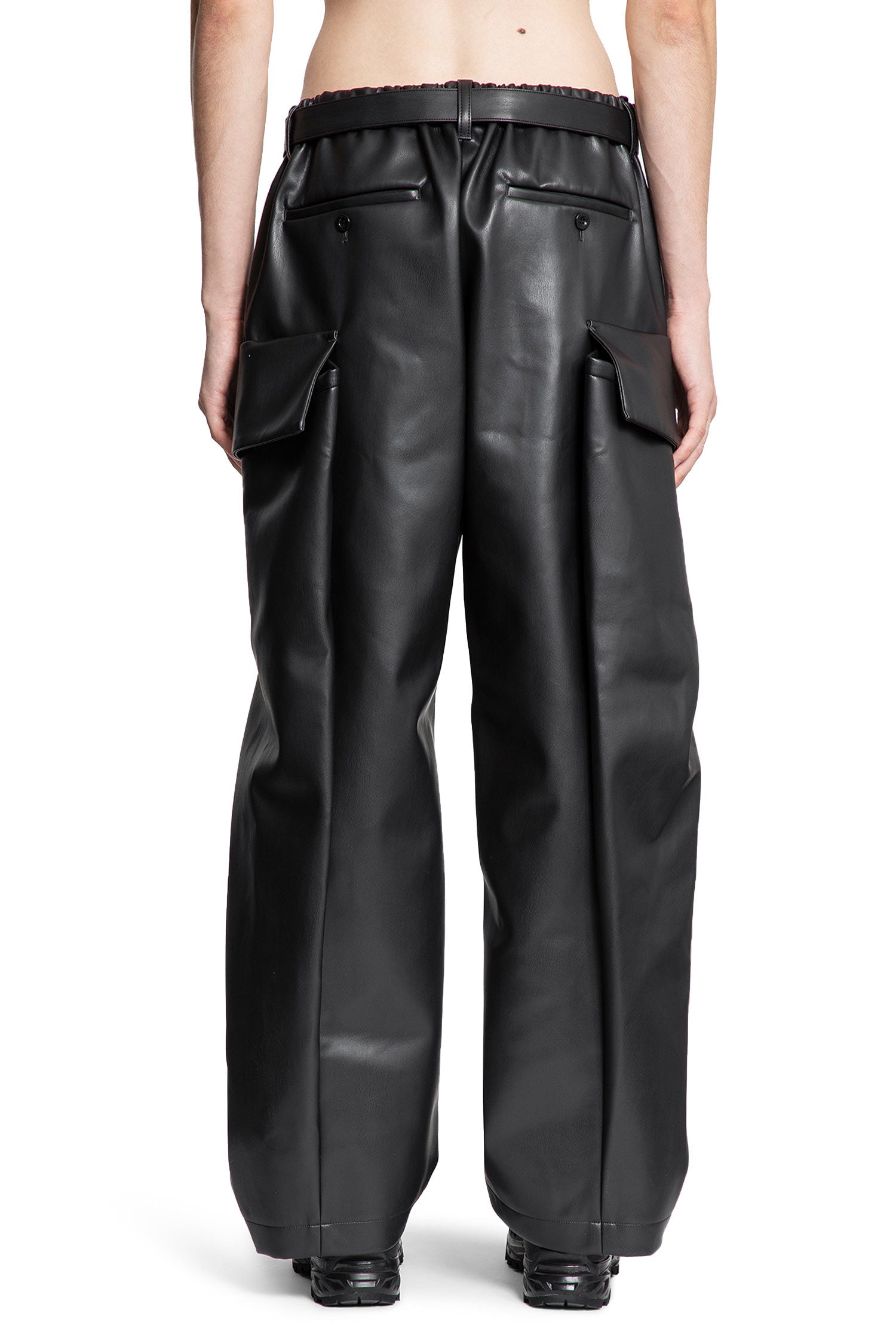 Faux Leather Pants - Antonioli.eu