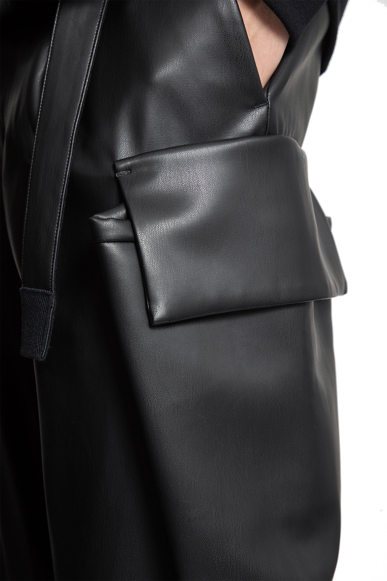 Faux Leather Pants - Antonioli.eu