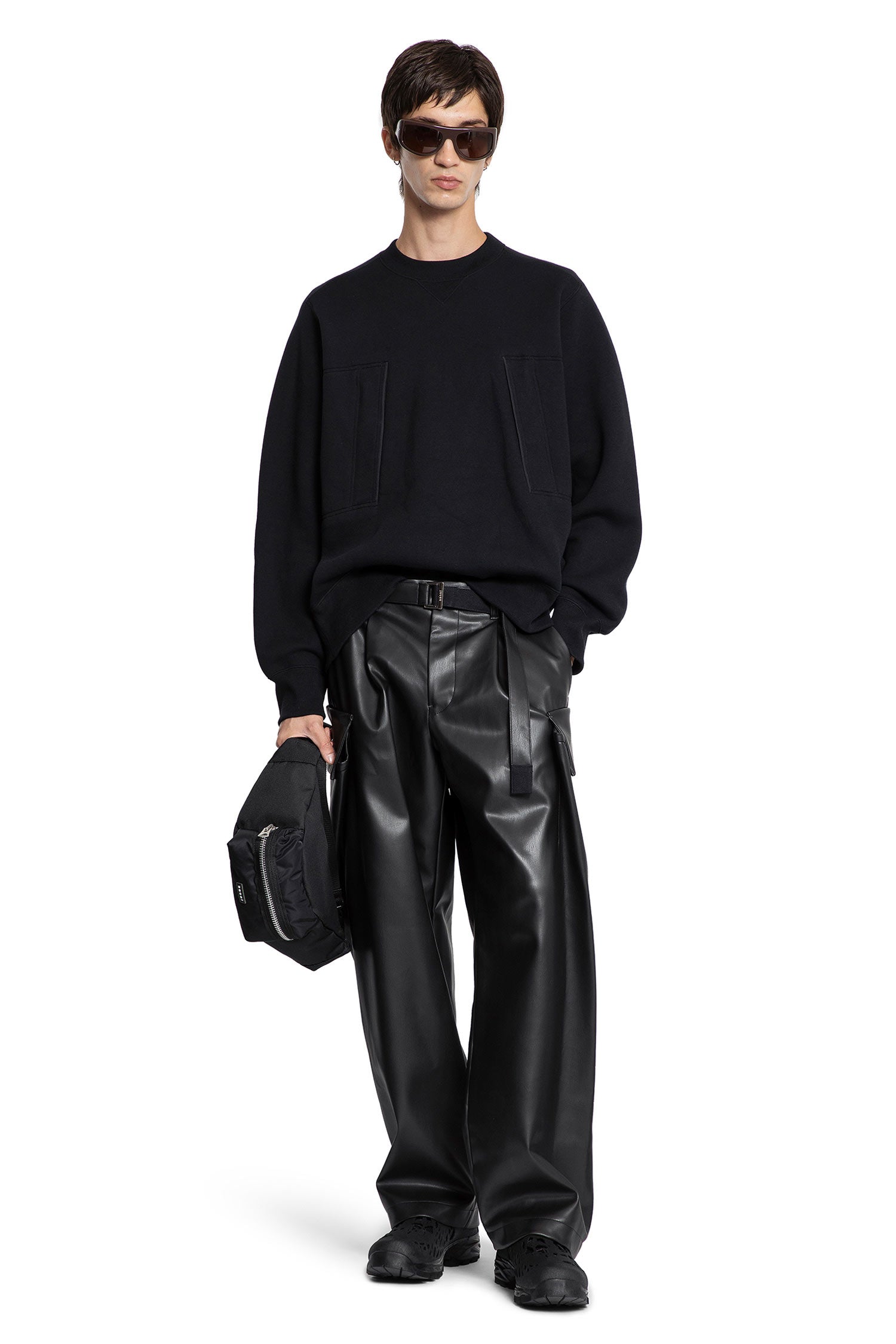 Faux Leather Pants - Antonioli.eu