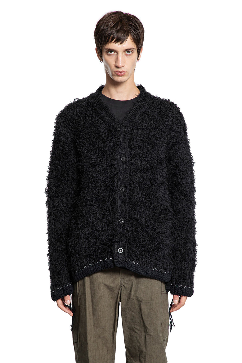 Furry Knit Cardigan - Antonioli.eu