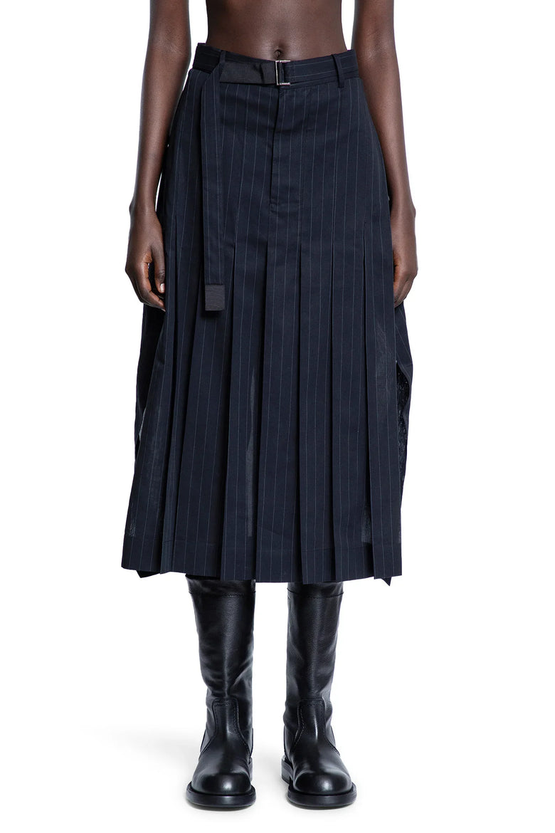 Striped voile skirt - Antonioli.eu