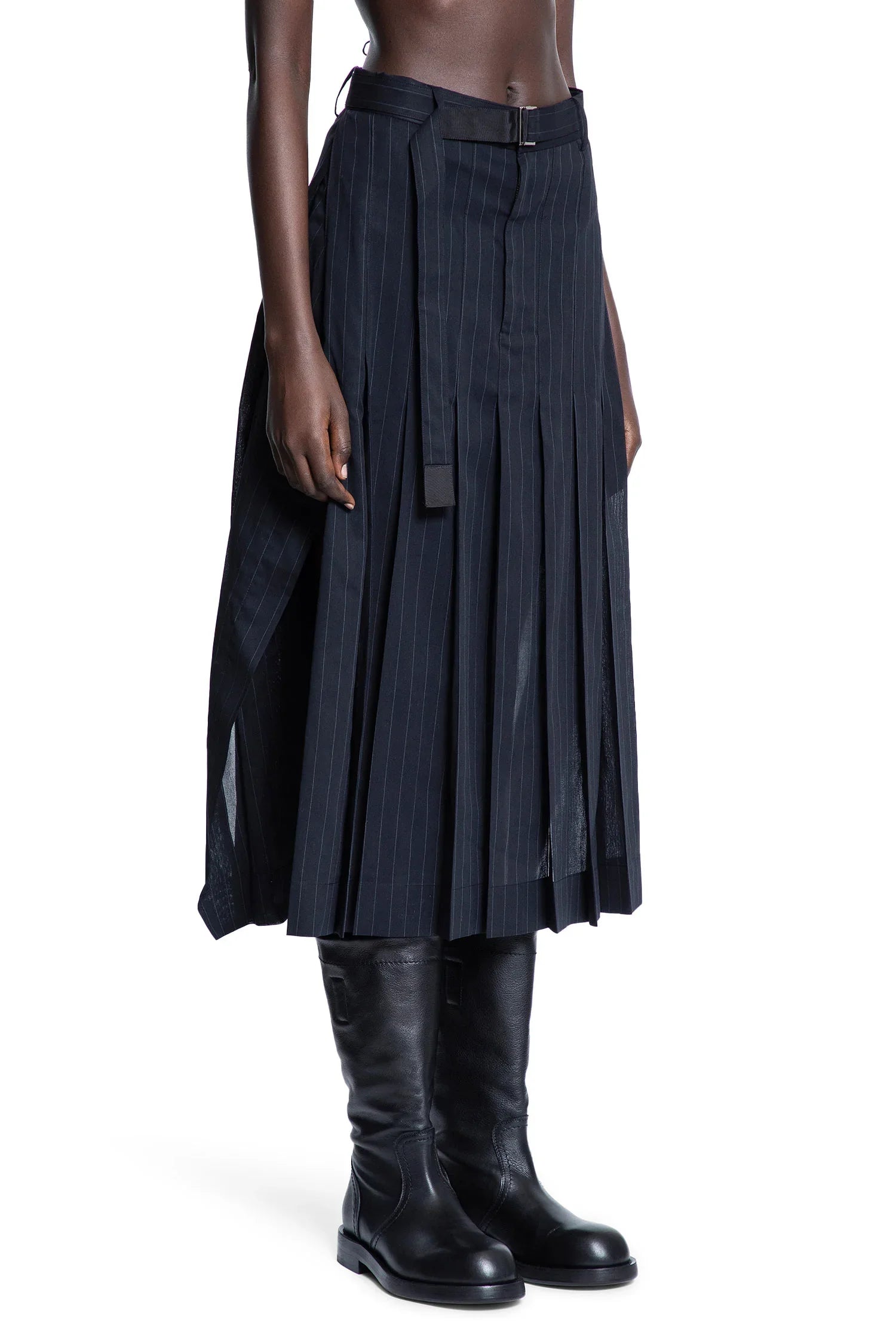 Striped voile skirt - Antonioli.eu