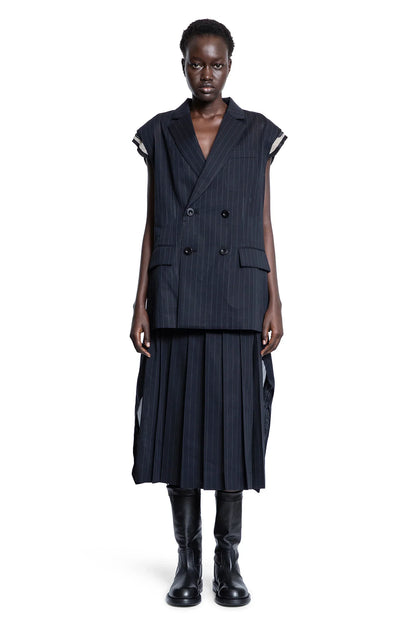 Striped voile skirt - Antonioli.eu