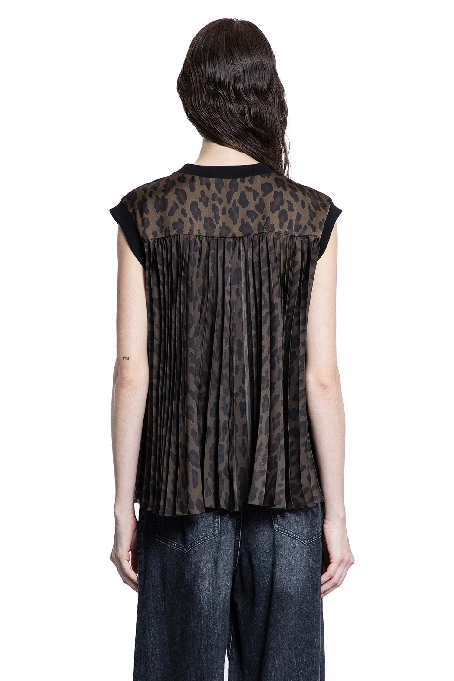 Leopard Print x Cotton Jersey T-Shirt - Antonioli.eu
