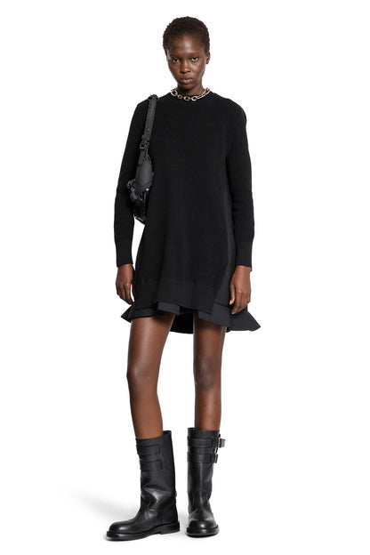 Suiting Mix Knit Dress - Antonioli.eu