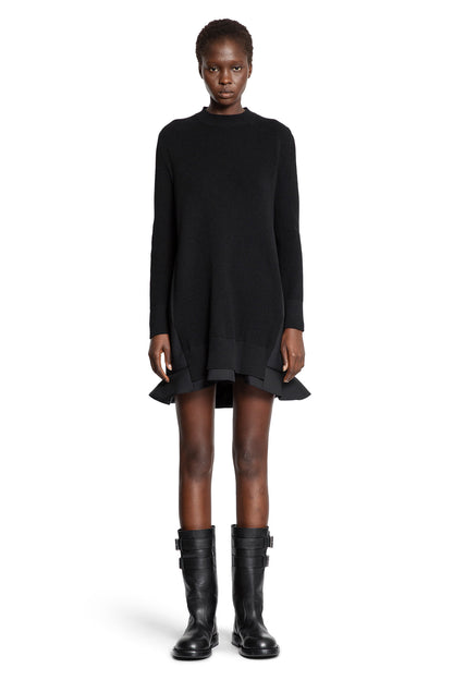 Suiting Mix Knit Dress - Antonioli.eu