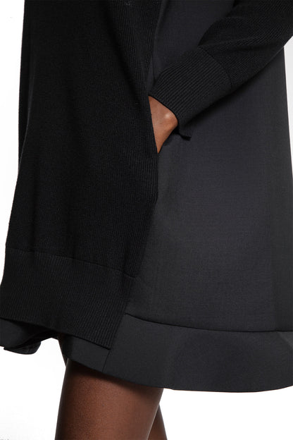 Suiting Mix Knit Dress - Antonioli.eu