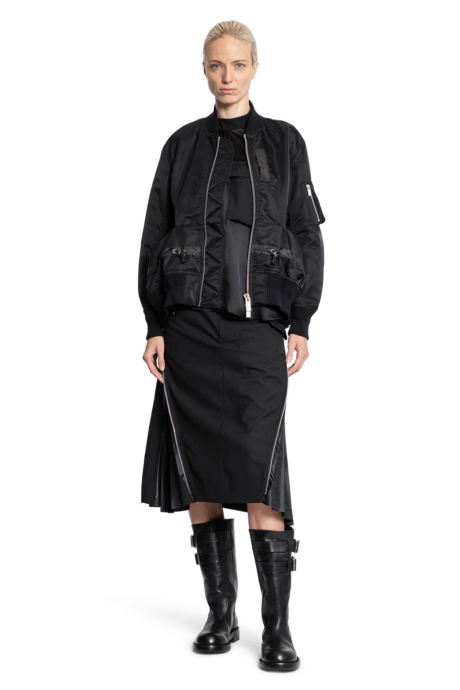 Nylon Twill Blouson - Antonioli.eu