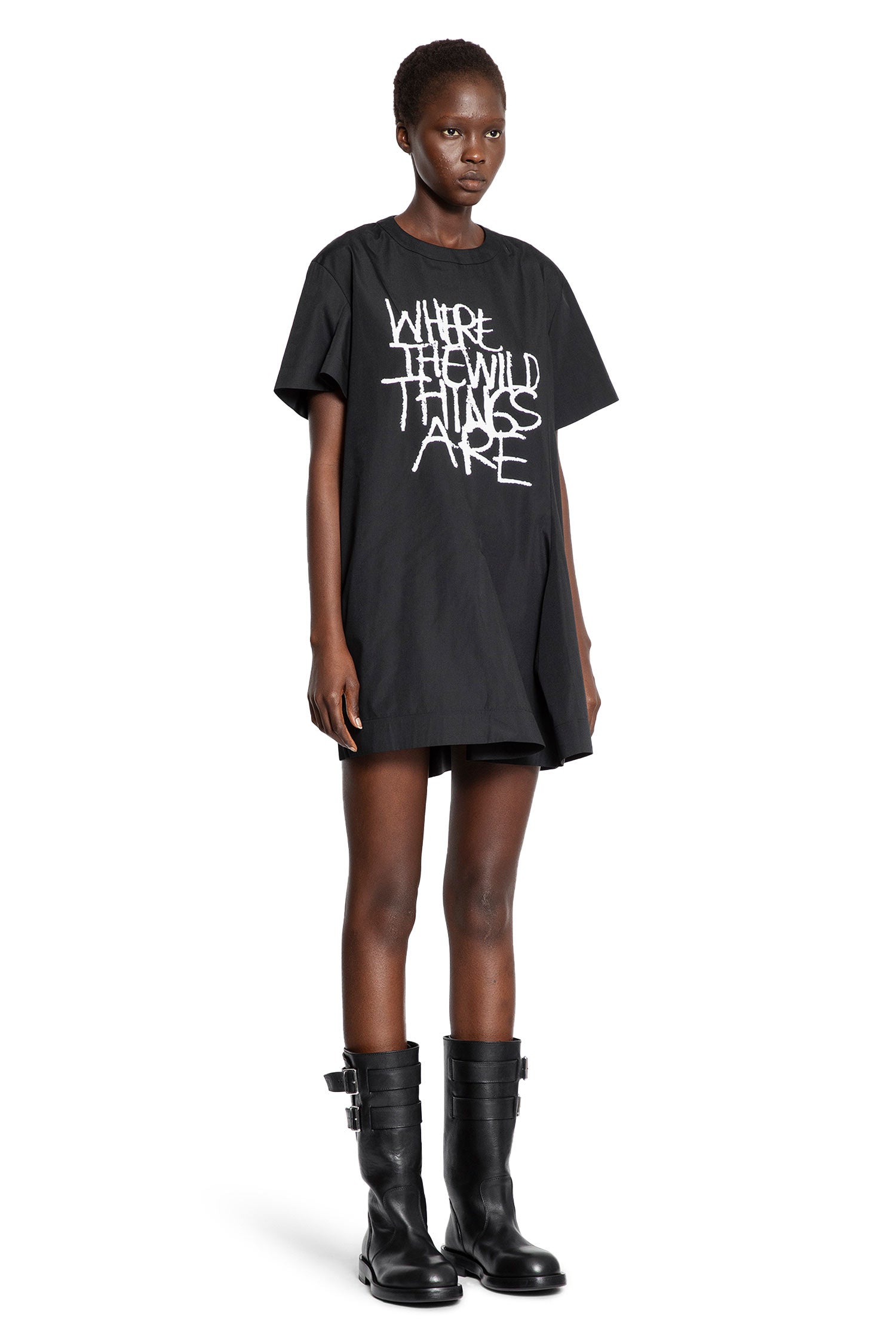 Where The Wild Things Are Poplin Dress - Antonioli.eu