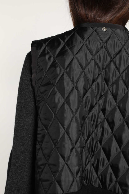 Wool Melton x Wool Knit Blazer