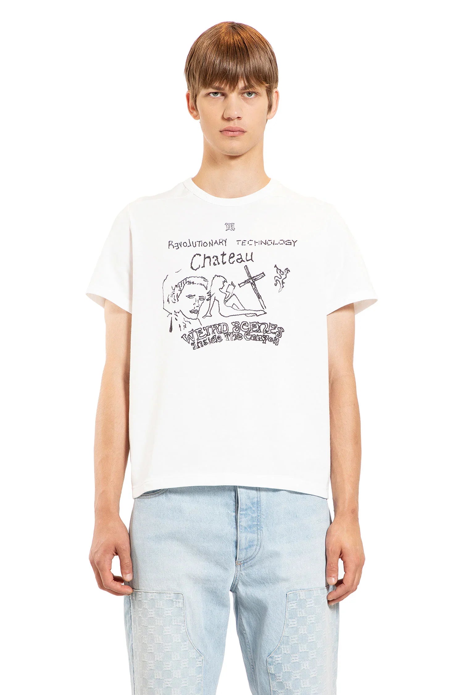 Weird Scenes Small T-Shirt - Antonioli.eu