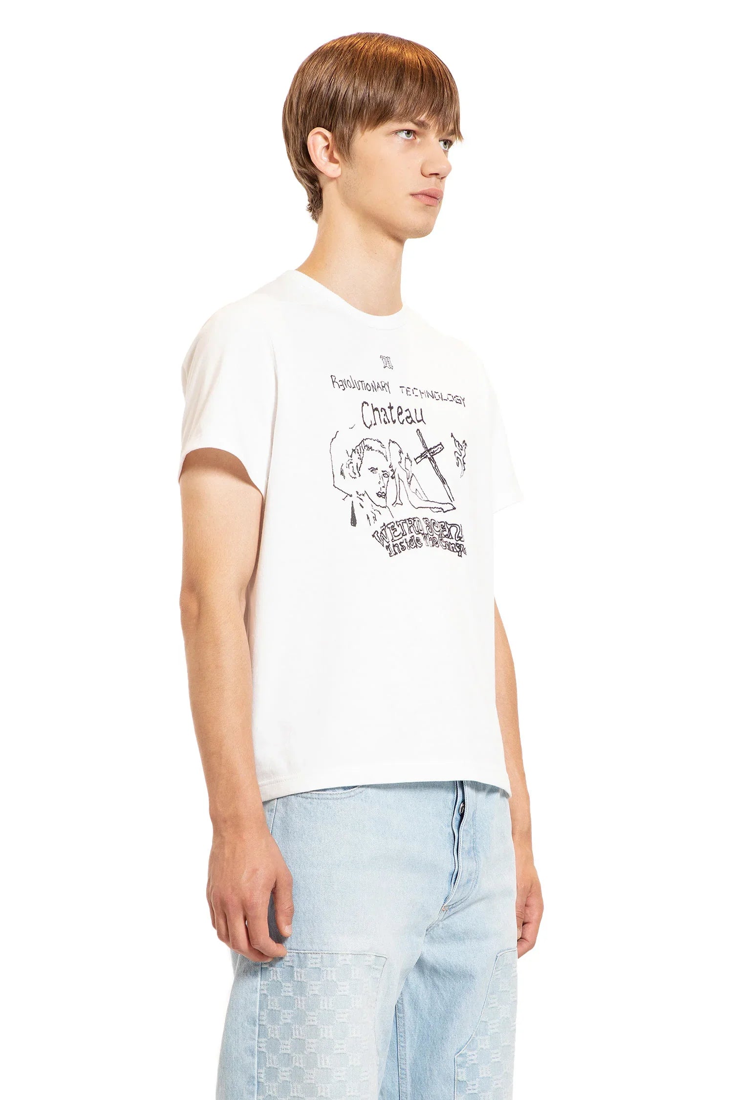 Weird Scenes Small T-Shirt - Antonioli.eu