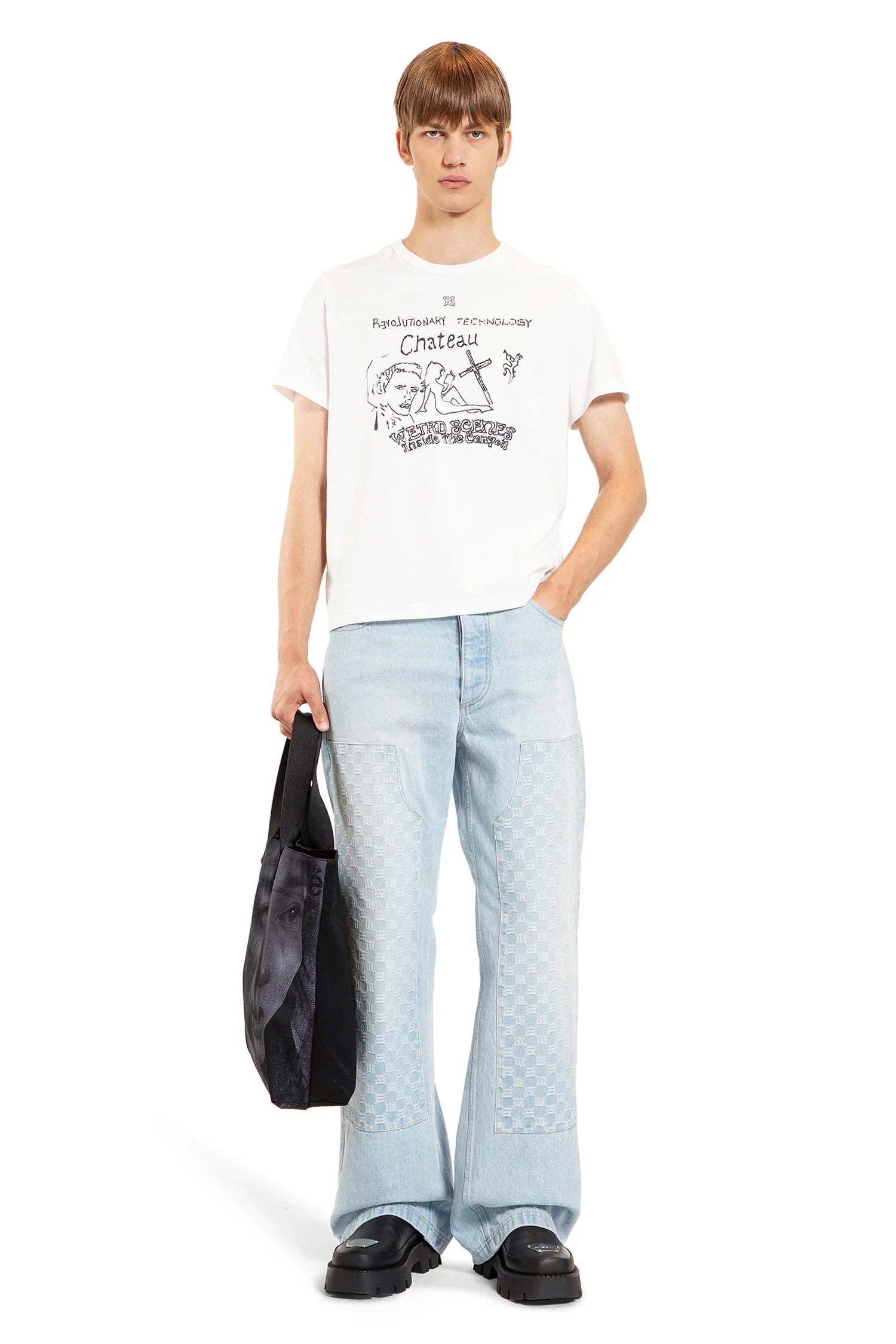 Weird Scenes Small T-Shirt - Antonioli.eu