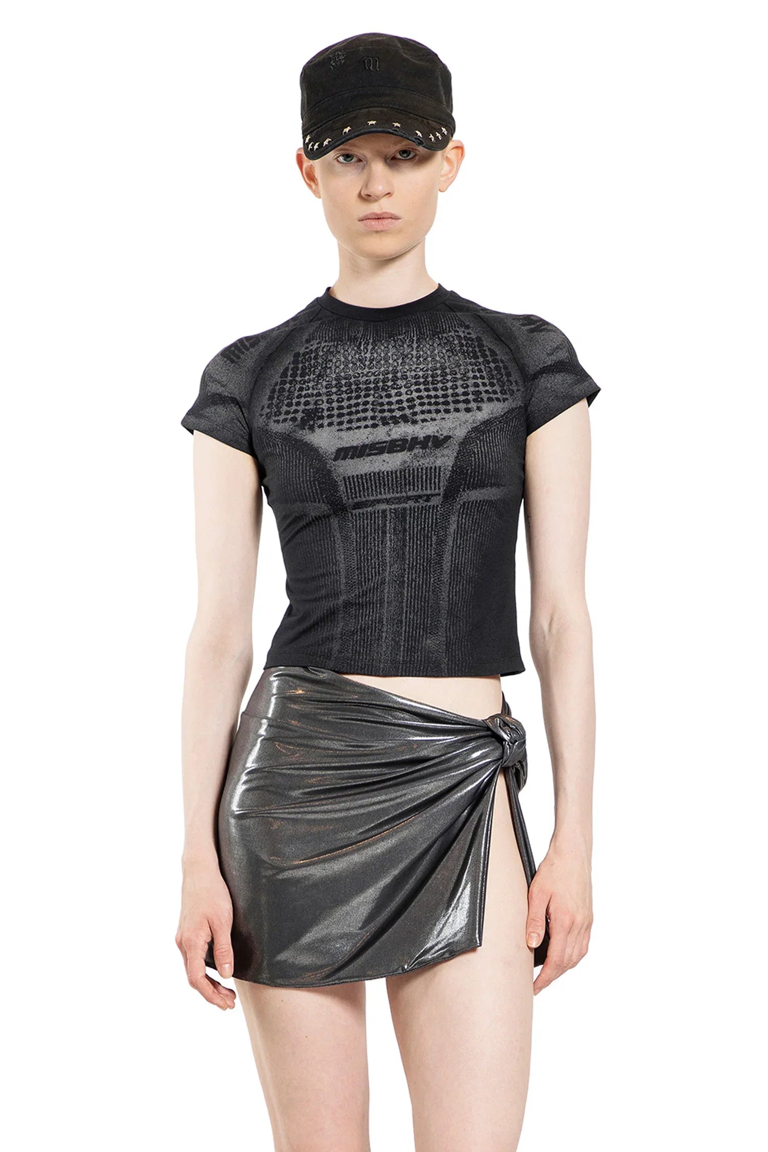 Activewear Printed Jersey T-Shirt - Antonioli.eu