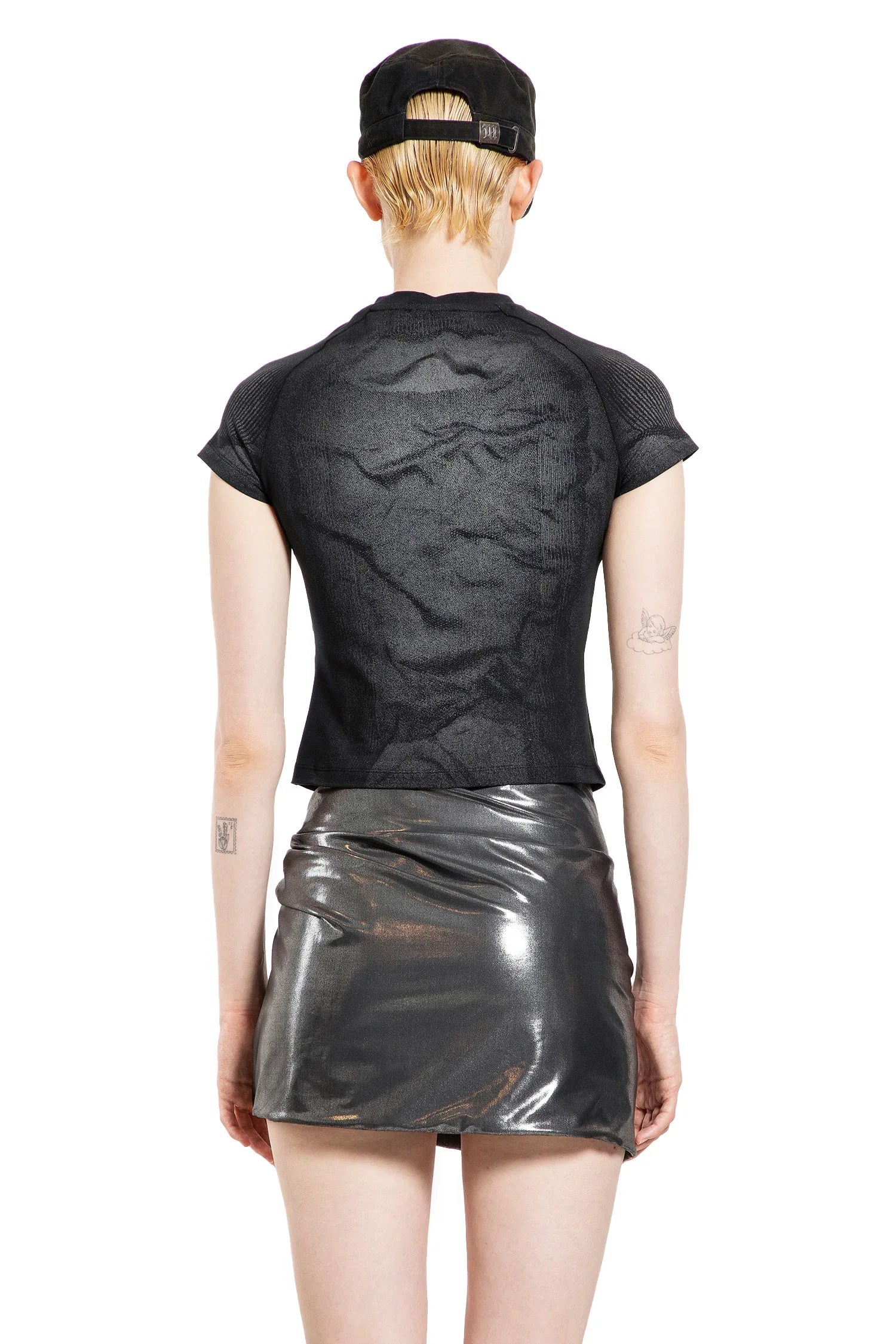 Activewear Printed Jersey T-Shirt - Antonioli.eu