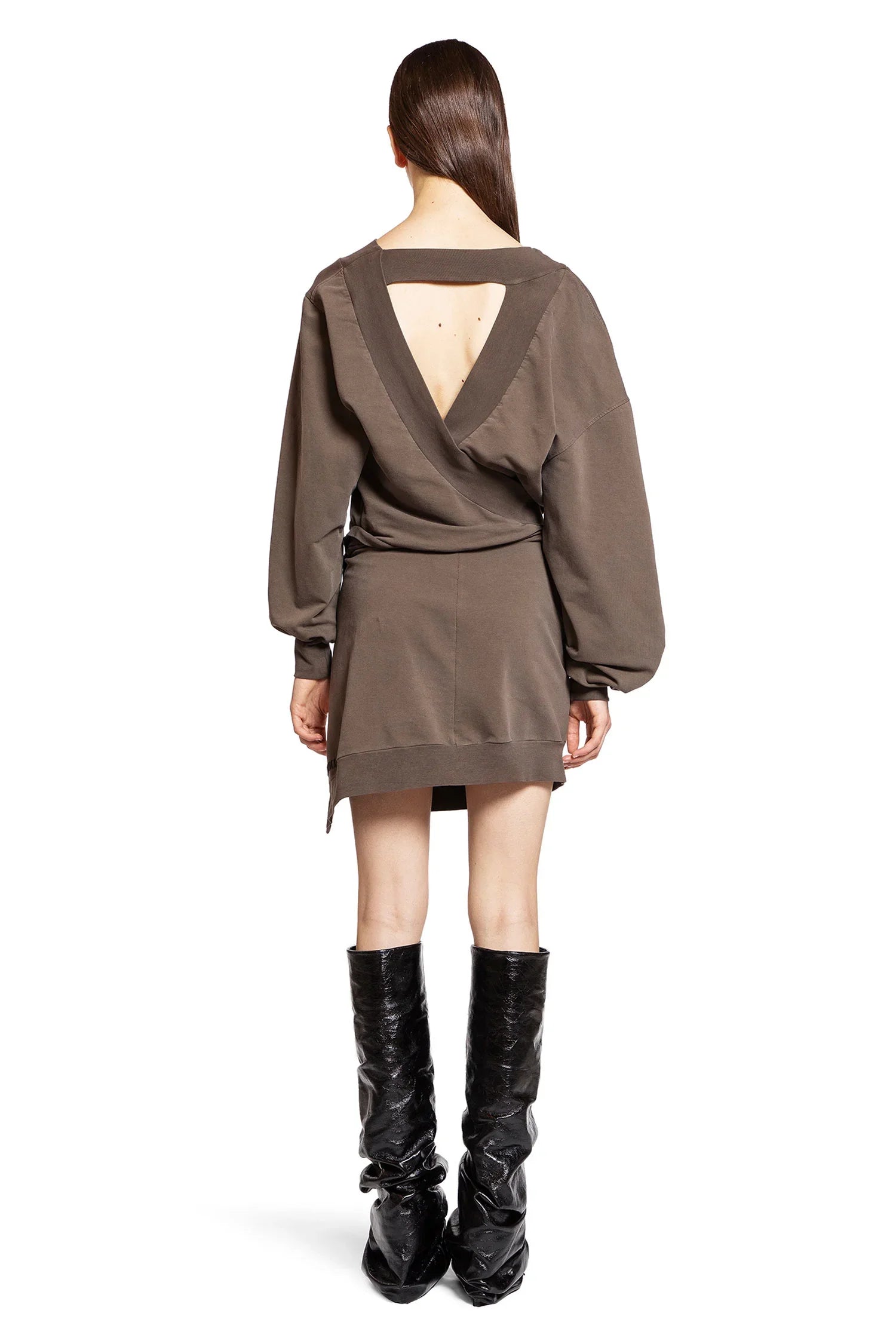 Light American Fleece Mini Dress - Antonioli.eu
