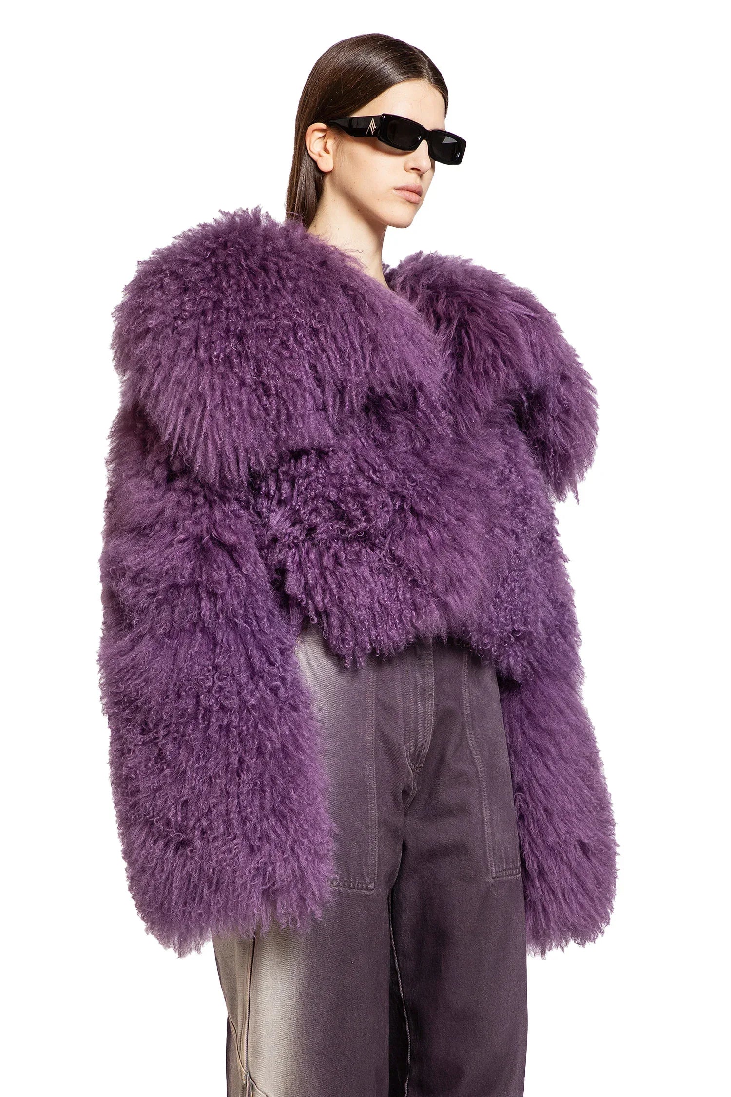 Short Mongolian Fur Coat - Antonioli.eu