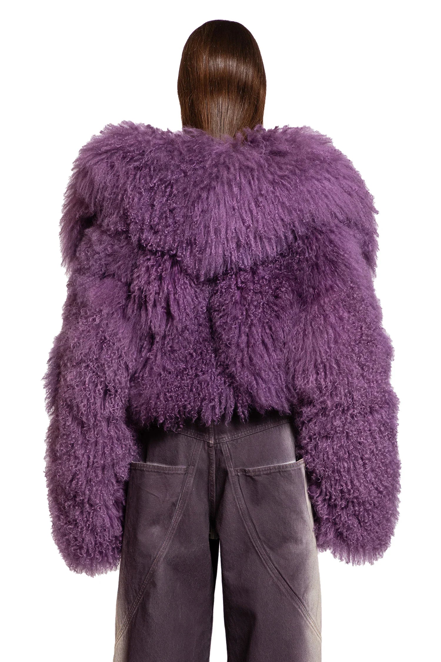 Short Mongolian Fur Coat - Antonioli.eu