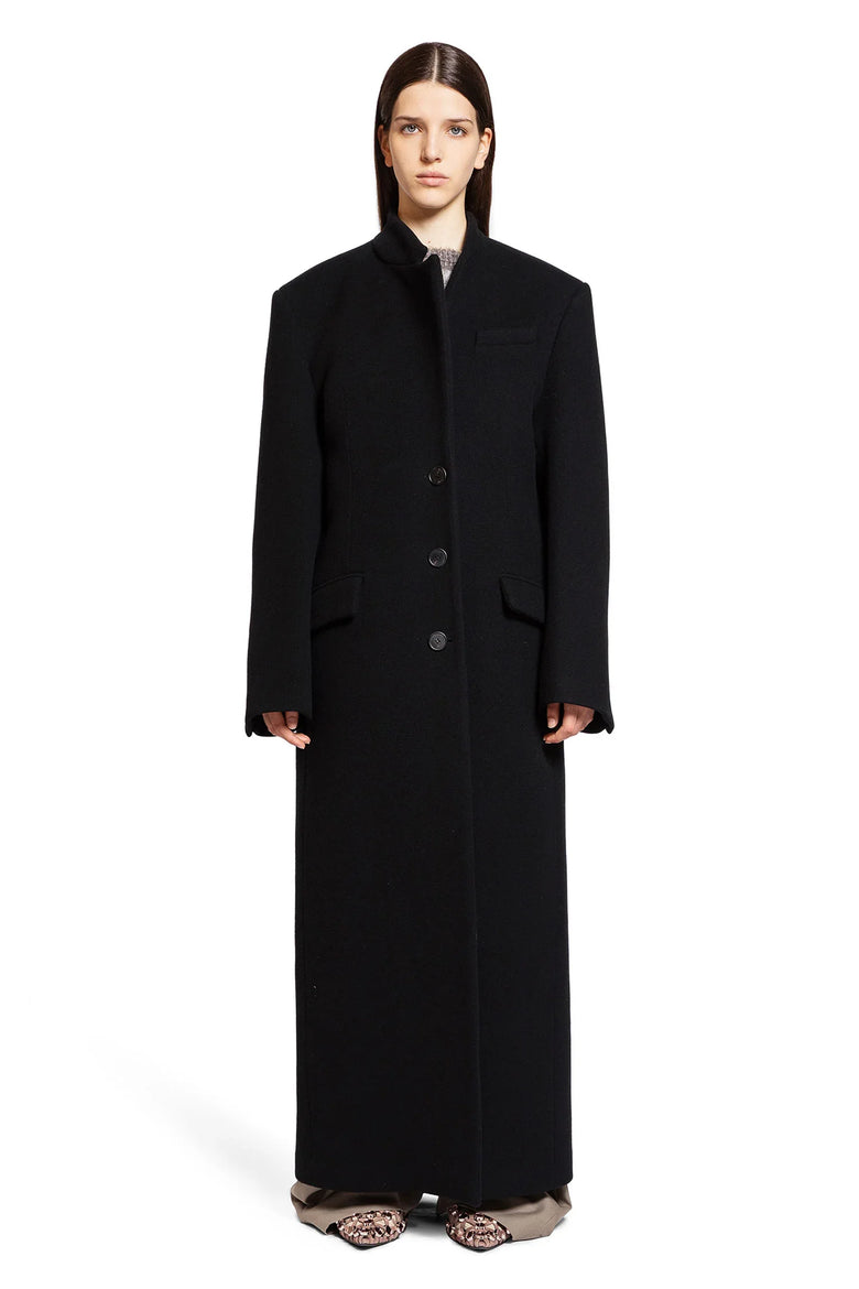 Long Coat in Twill Cloth - Antonioli.eu