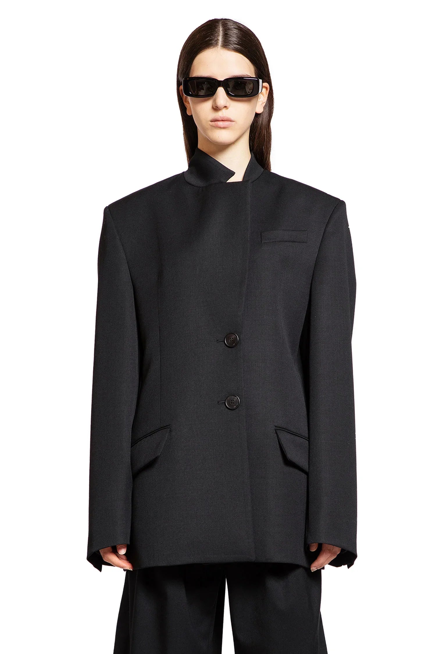 Wool Gabardine Blazer - Antonioli.eu