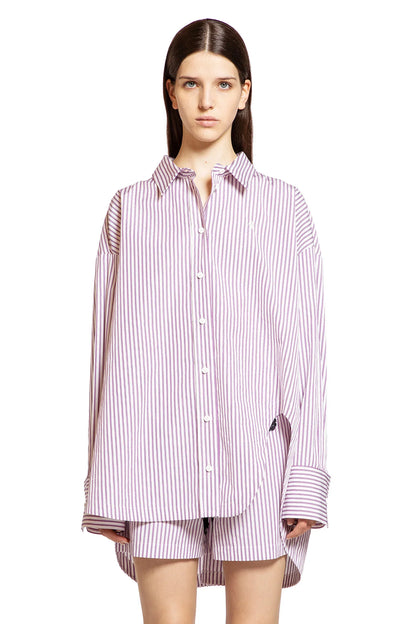 Striped Cotton Shirt - Antonioli.eu