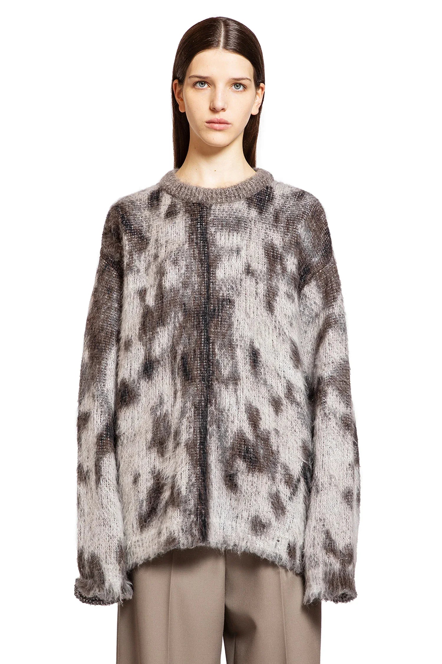 Mohair Gradient Sweater - Antonioli.eu
