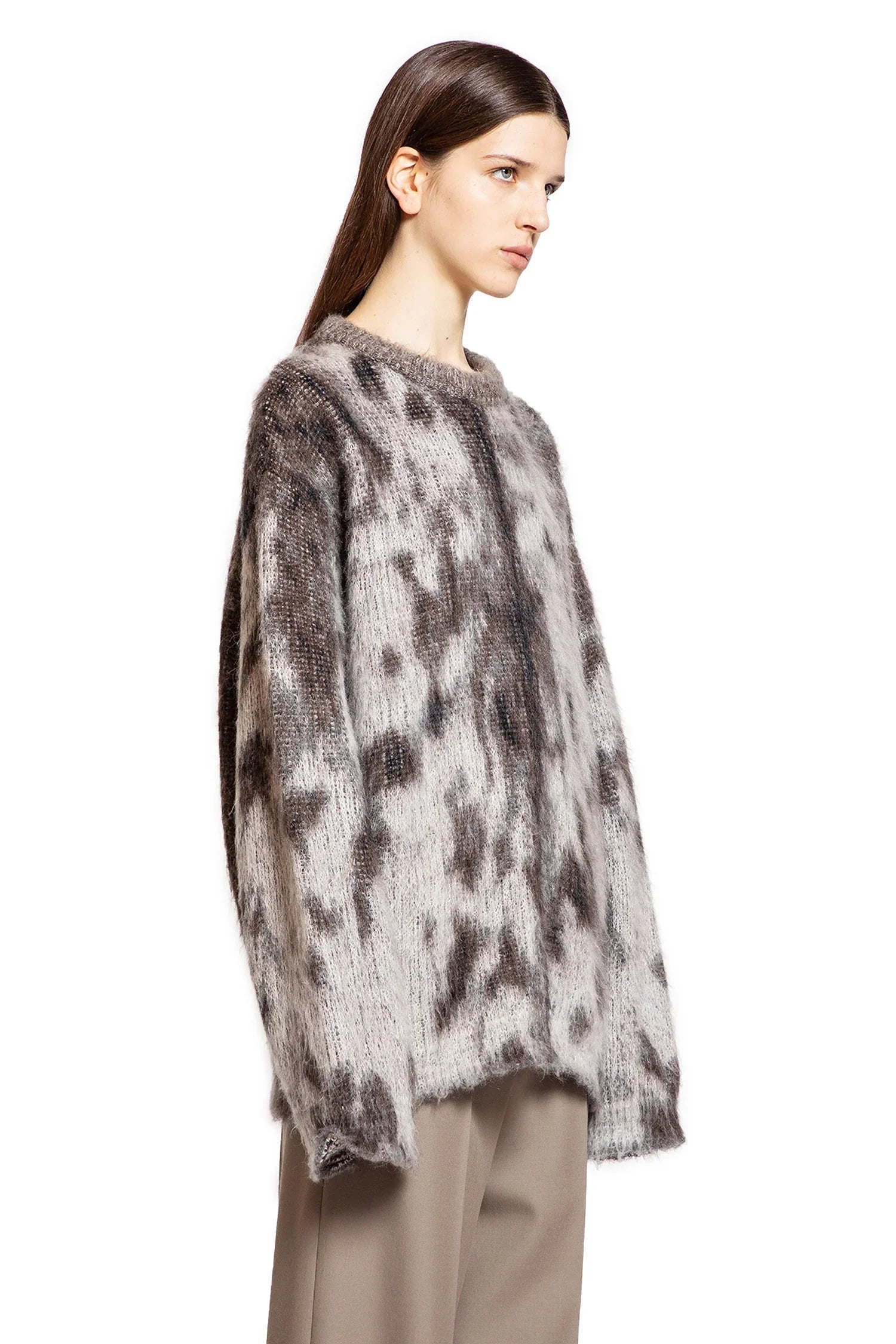 Mohair Gradient Sweater - Antonioli.eu