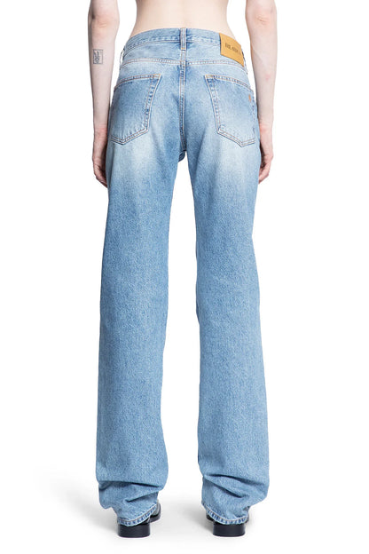 Long Jeans in Glossy Coated Denim - Antonioli.eu