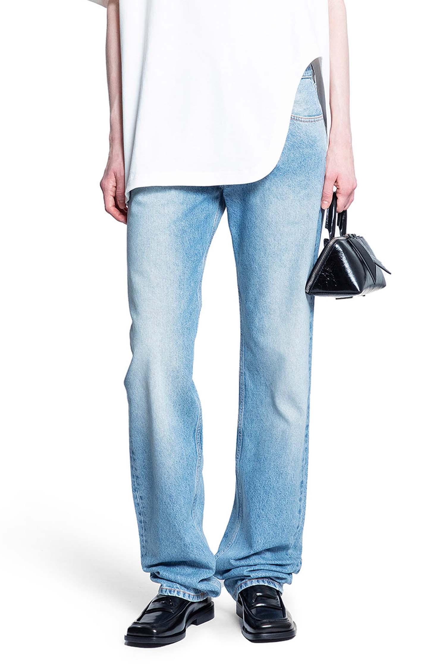 Long Jeans in Glossy Coated Denim - Antonioli.eu