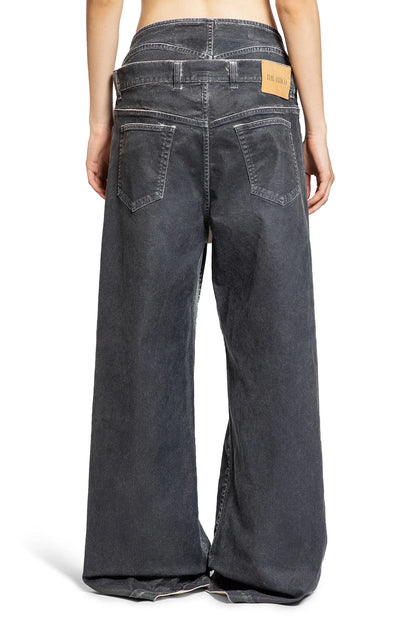 Long Pants in Matte coated canvas - Antonioli.eu