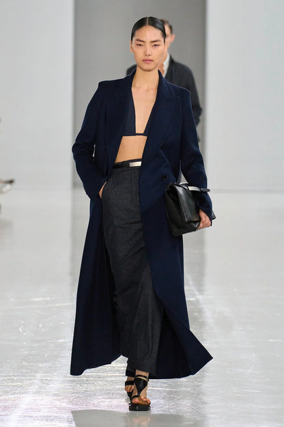 Wool Cashmere Double-Breasted Coat - Antonioli.eu