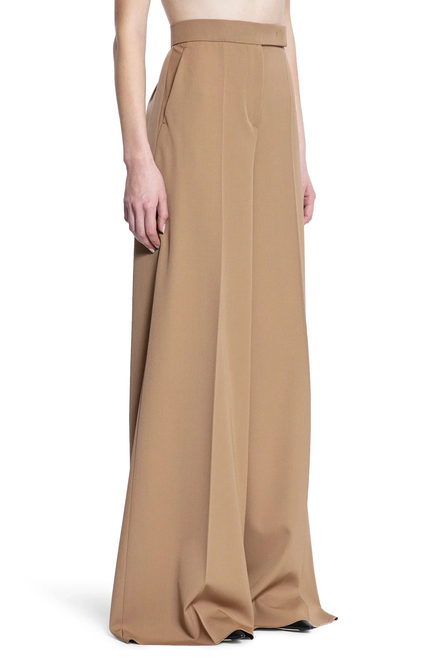 Gabardine Wool Trousers - Antonioli.eu