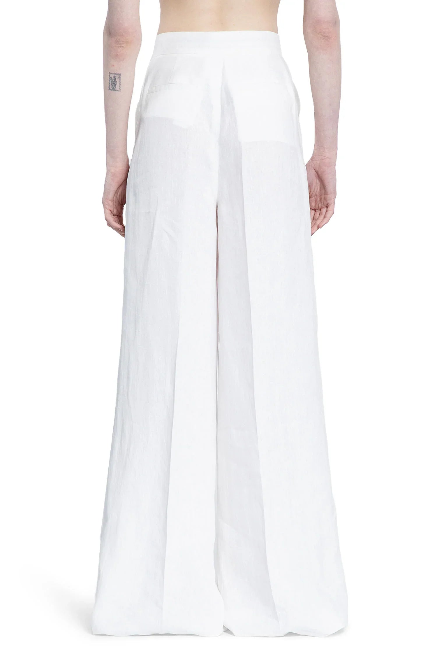 Linen canvas trousers - Antonioli.eu