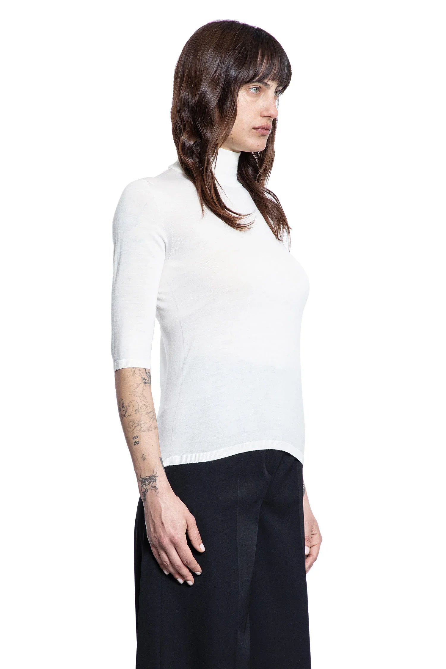 Cecina Short Sleeve Turtleneck Jumper - Antonioli.eu