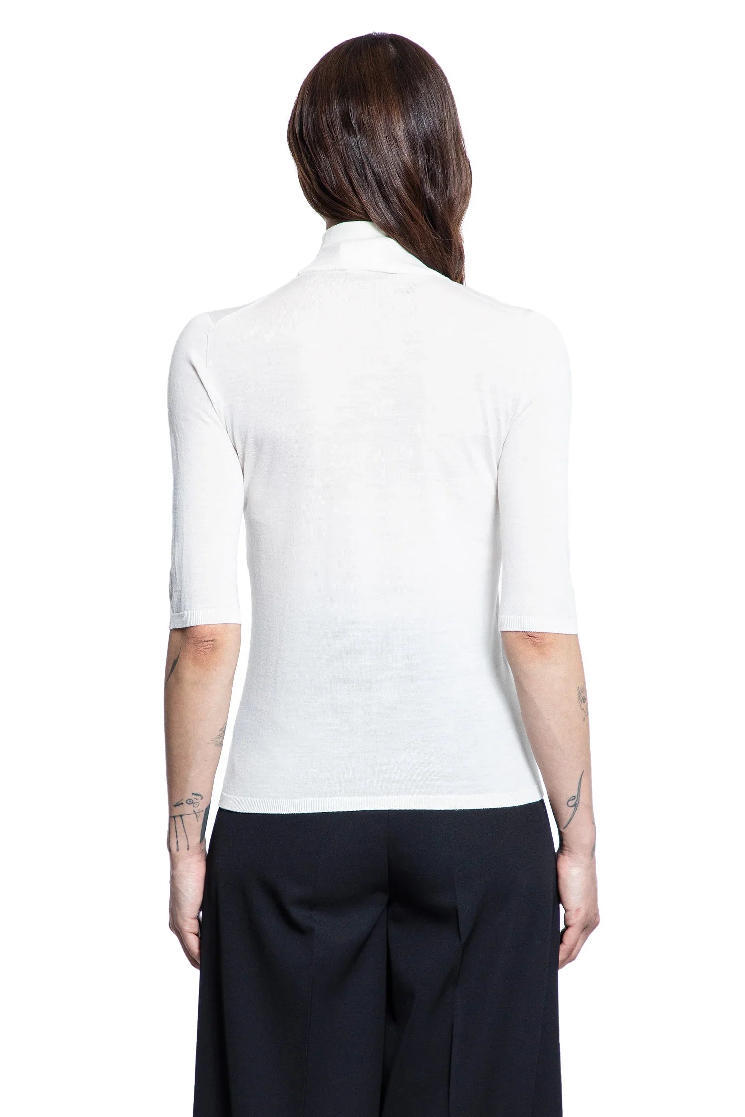 Cecina Short Sleeve Turtleneck Jumper - Antonioli.eu