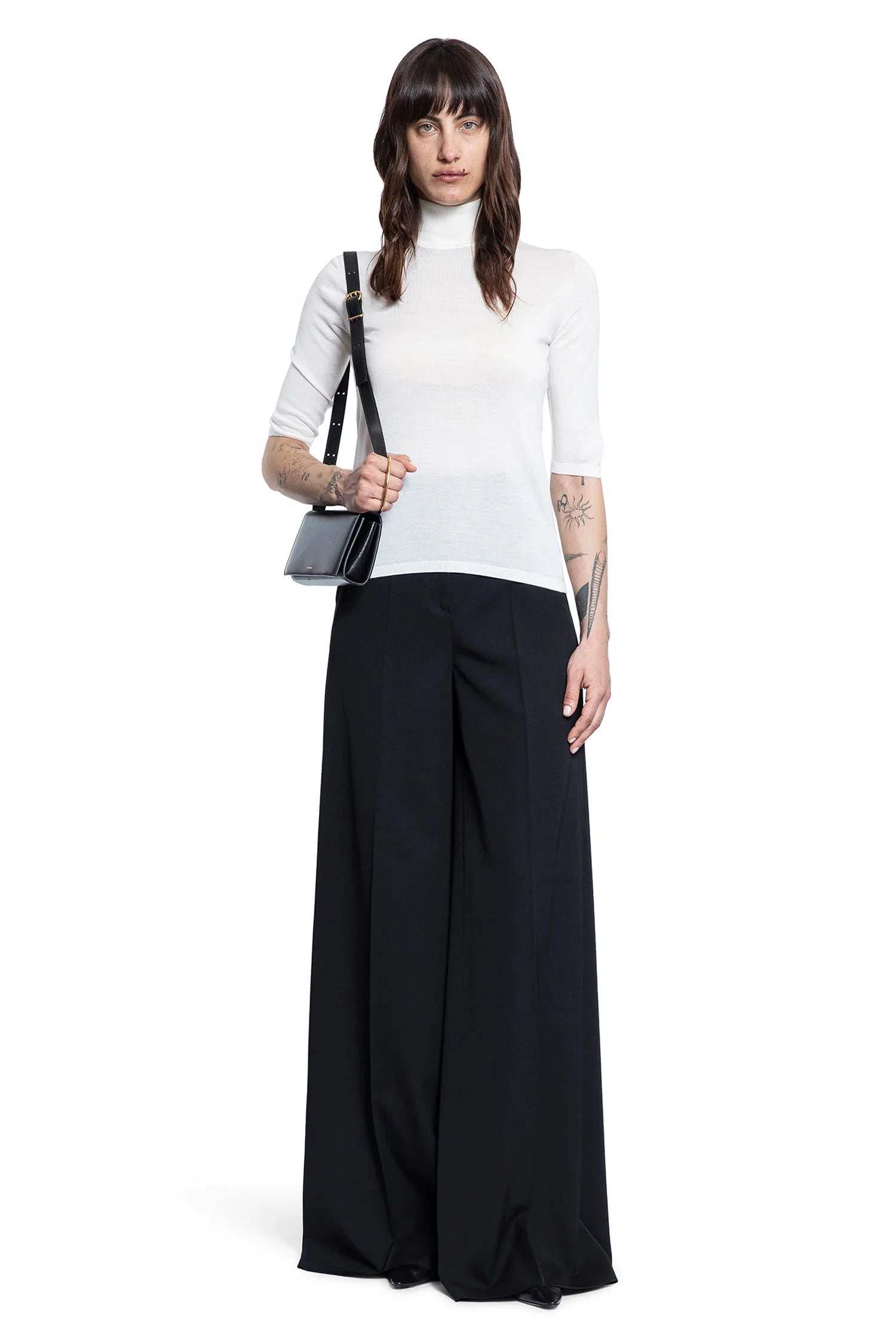 Cecina Short Sleeve Turtleneck Jumper - Antonioli.eu
