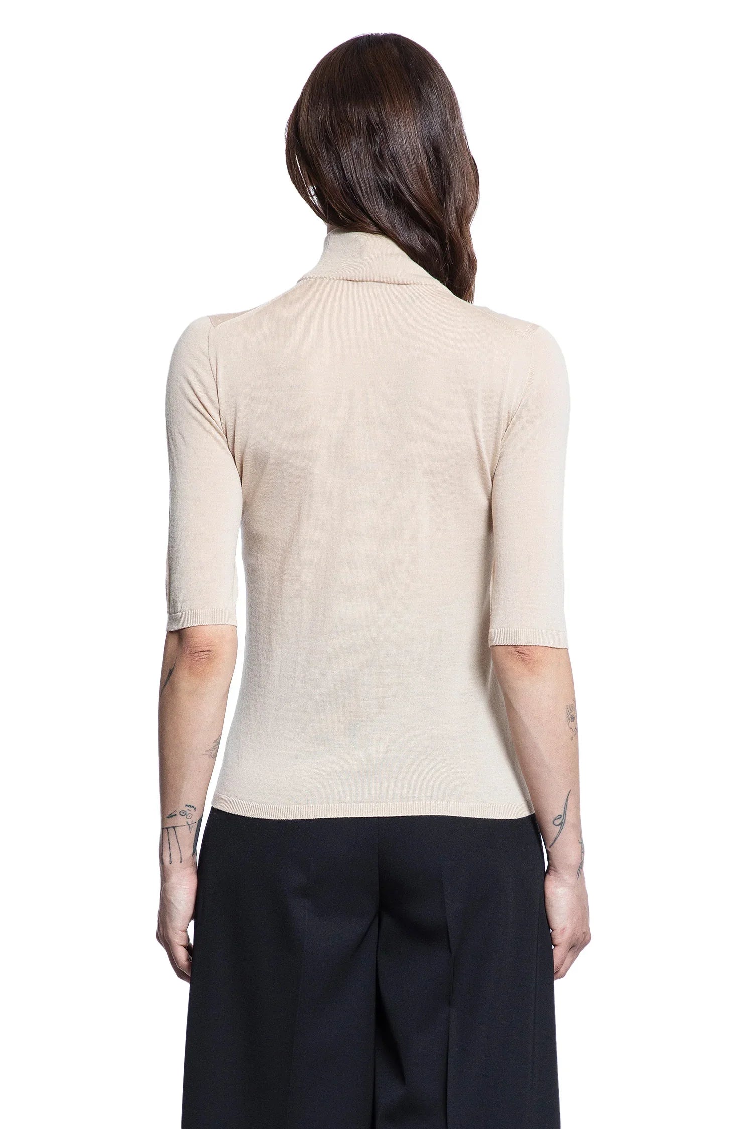 Cecina Short Sleeve Turtleneck Jumper - Antonioli.eu