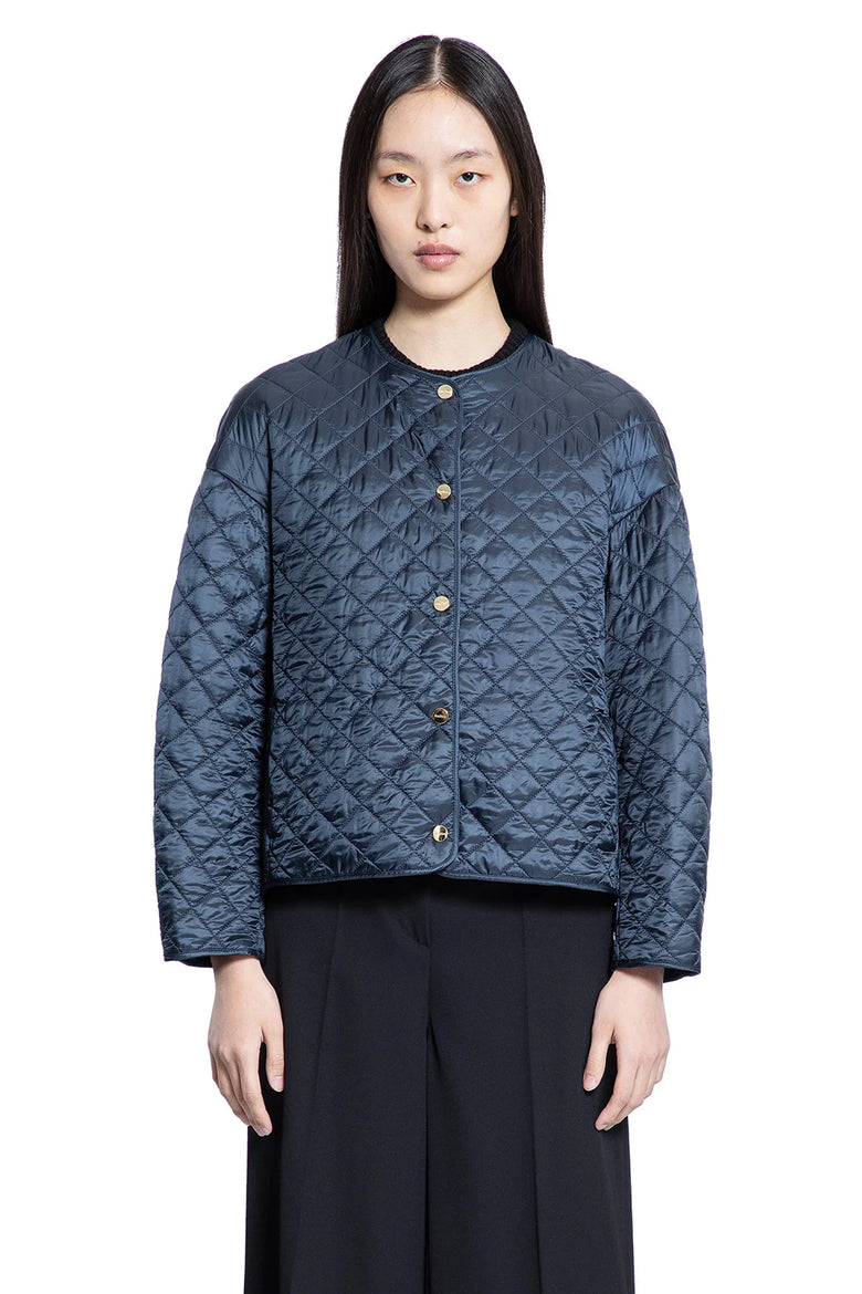 Luci Padded jacket in water-repellent canvas - Antonioli.eu