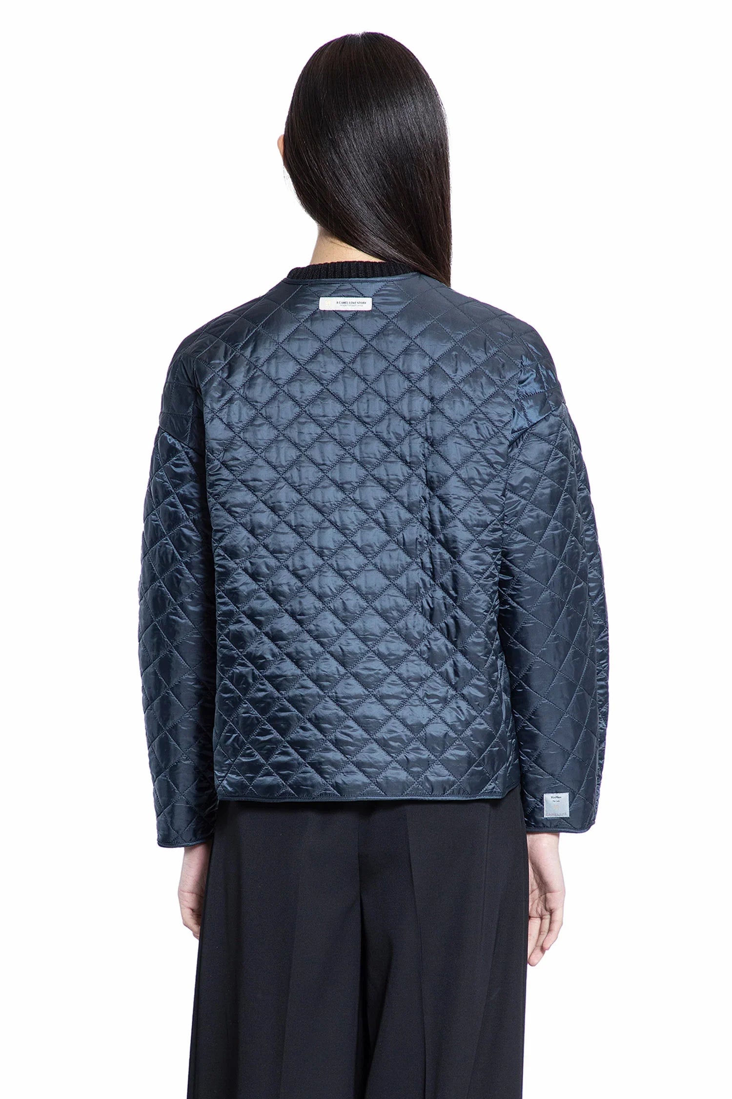 Luci Padded jacket in water-repellent canvas - Antonioli.eu