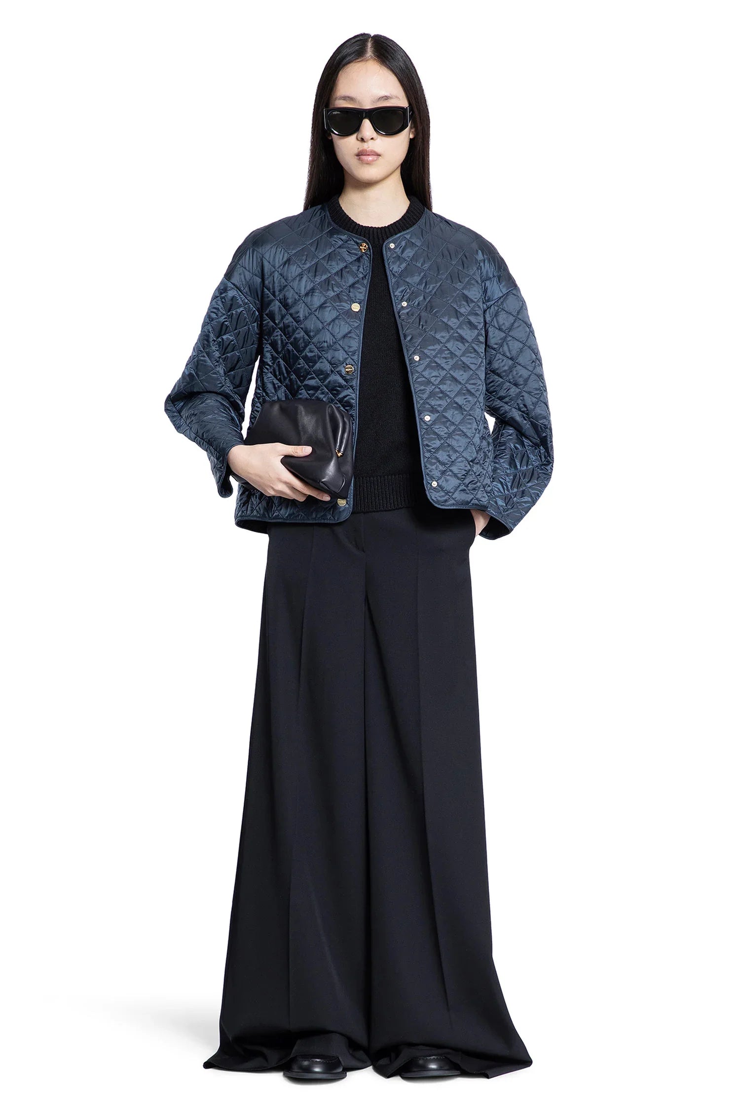 Luci Padded jacket in water-repellent canvas - Antonioli.eu