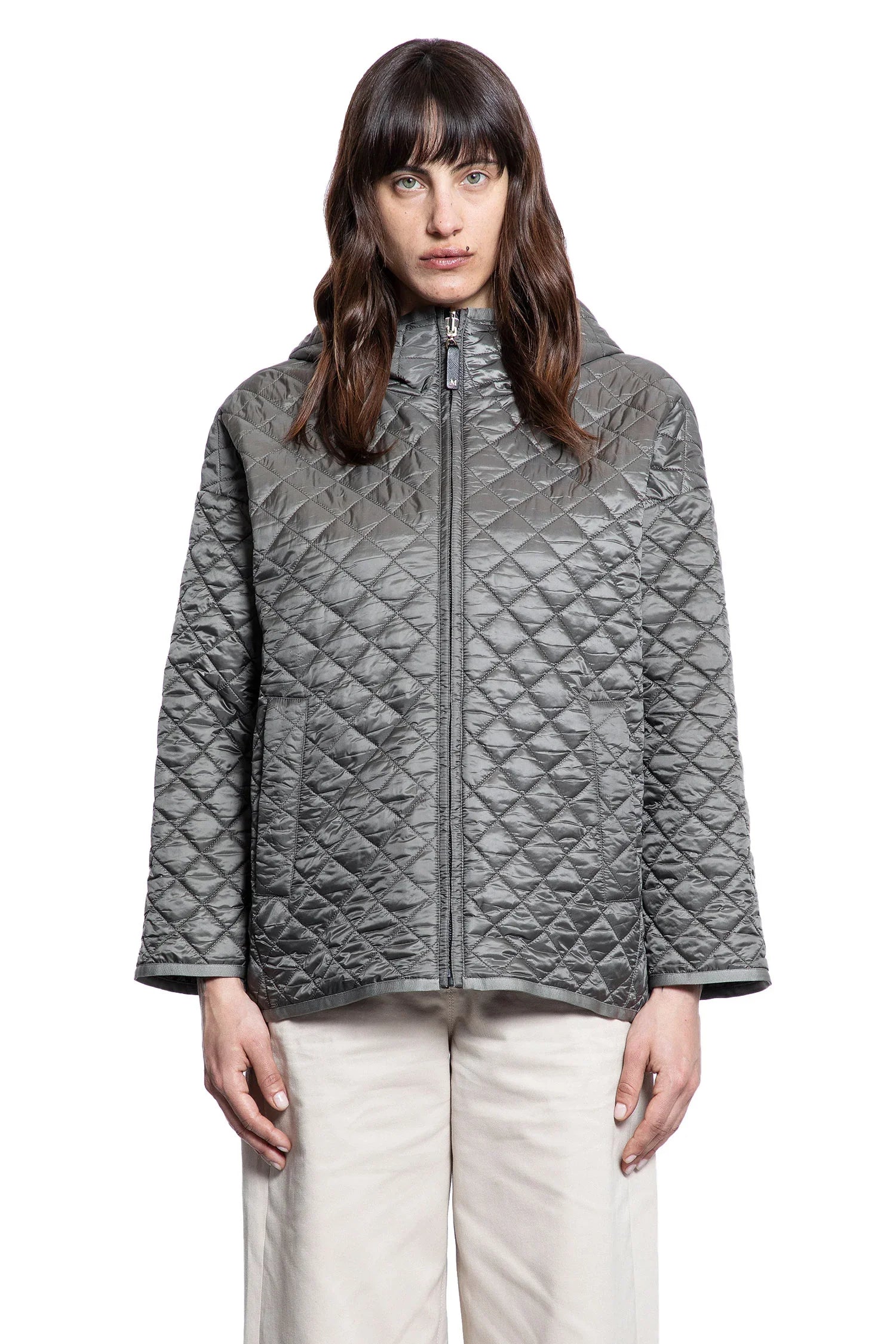Padded Nylon Windbreaker - Antonioli.eu