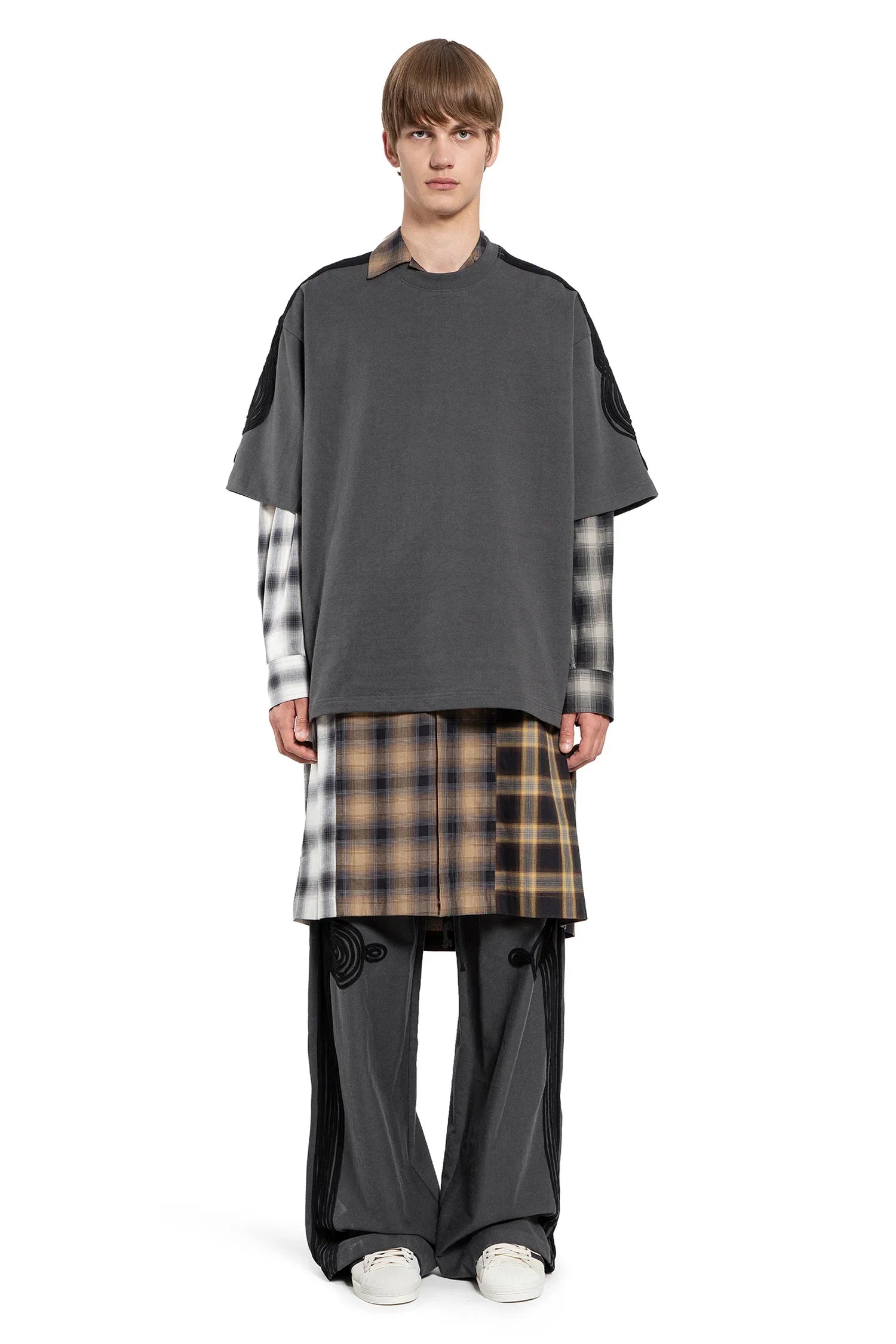 ''Appliqué'' Relaxed Lounge Pants - Antonioli.eu