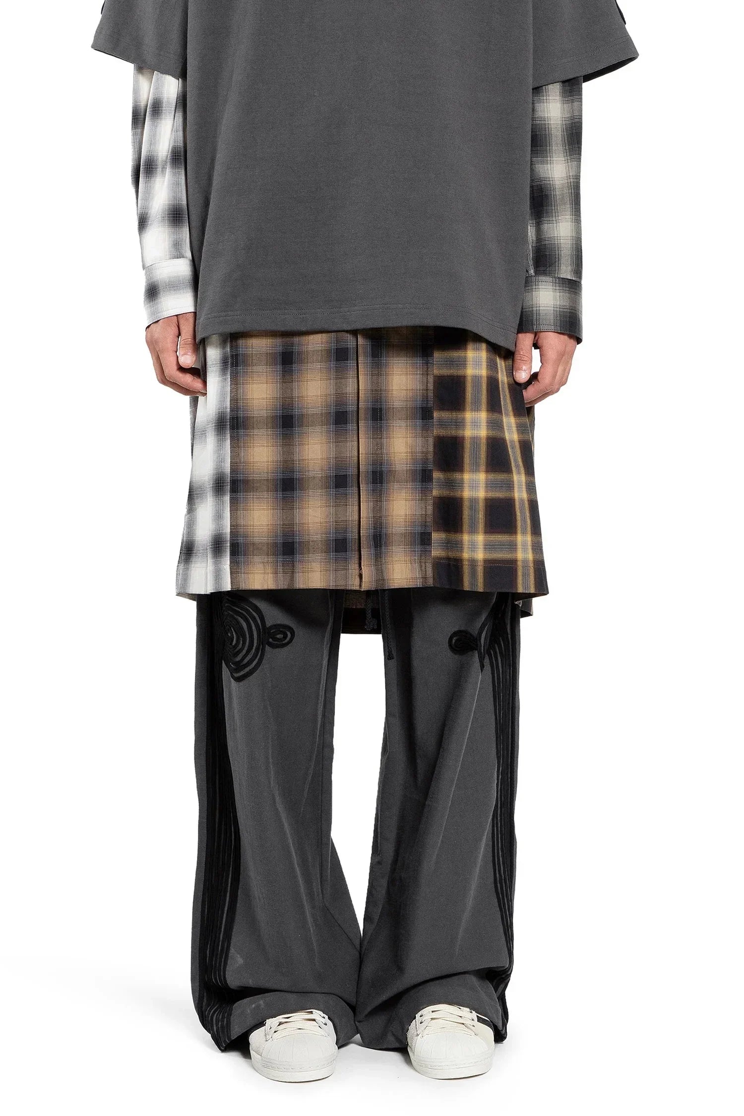 ''Appliqué'' Relaxed Lounge Pants - Antonioli.eu